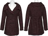 DOLLHOUSE Wool-Blend Bouclé Doubled [6874-70] Black/Fuchsia
