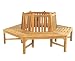 Grade A Teak Tree Seat Hexagonal