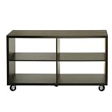 Review Convenience Concepts  / 4-Cube Rolling Storage - Espresso (2x2)