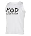 M.O.D Jeans Herren Tank Top Star MOD 3684 weiß D.G