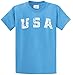 Vintage USA Logo Tees in 42 Colors and Regular, Big and Tall Sizes