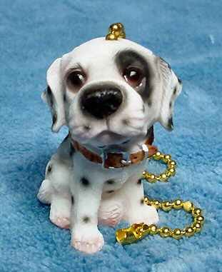 Dalmatian Dalmation Dog Ceiling Fan Pull Pulls Set of 2