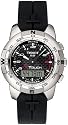 Tissot Men's T-Touch Polished Titanium Black Rubber Watch #T33.7.898.92