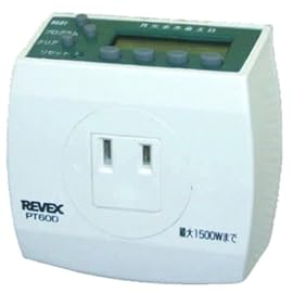 REVEX デジタルプログラムタイマー PT60D