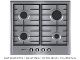 Neff 60cm Hob with Front controls Black Series 1 T22S36S0