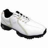 Woodworm Golf Ladies Golf Shoes WHITE/BEIGE