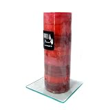 Strawberry & Raspberry Scented Pillar Candle