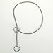 Guardian Gear Medium Chrome Snake-Chain Dog Collar, 20