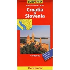 Croatia and Slovenia (GeoCenter Euro Map)