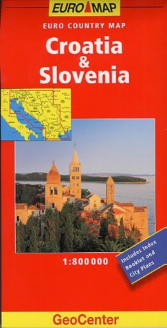 Croatia and Slovenia (GeoCenter Euro Map)
