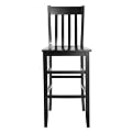 Adams Bar Stool - Soft Black (30")