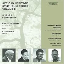 African Heritage Symphonic Series III