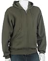Soffe Men's Zip Front Hooded Fleece