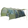High Peak - Sapri 5, Tenda, 625 x 310 x 205 cm, colore: Verde Oliva/Grigio