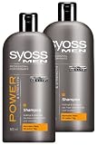 Syoss Shampoo Men Power 2er Pack (2 x 500 ml)