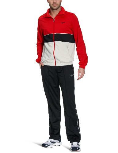 NIKE Herren Trainingsanzug AD Clio Warm Up, red/white/black, M, 445225-611 Preisvergleich