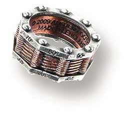 Hi-Voltage Toric Generator Ring - Alchemy Gothic Pewter Ring
