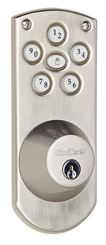 Kwikset 907 15 CP Maximum Security Powerbolt 1000 Electronic Deadbolt, Satin Nickel