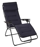 Lafuma Futura Clipper AIR Comfort® Recliner - New Steel (Charcoal Gray) Padded Zero Gravity Chair