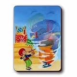 3D Lenticular Magnet - ALADDIN MAGIC LAMP