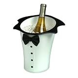 Tuxedo Ice Bucket - White