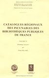 catalogue des incunables t.6