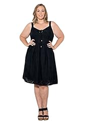 Cotton Corset Empire   Waistline Scoop Neck Knee Length  Dress