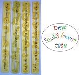 FMM Funky Alphabet lower case letters tappit set, for Icing, Cake Decoration and Sugarcraft