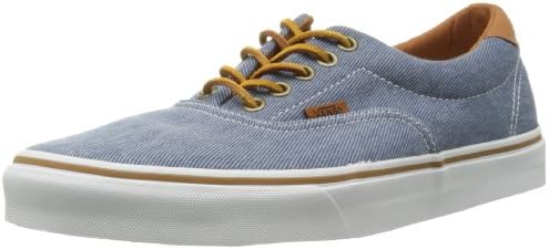 Vans Mens Era 59 Washed Twill Sneakers Blue 12