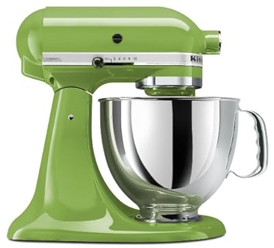 New Green Apple Kitchenaid Stand Mixer Tilt 4.5-quart Ksm85pbga Metal 10-speed