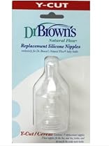 Dr. Brown's Natural Flow Y-Cut Standard Nipple, 3 Pack
From Dr. Brown's
