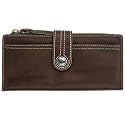 Fossil SL9809 206 Leder Damen Geldbörse Weekender braun