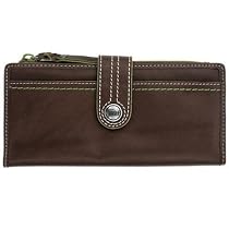 Fossil SL9809 206 Leder Damen Geldb&ouml;rse Weekender braun