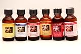 Natural Fruit Flavors Collection Set of 6