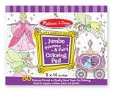 Melissa and Doug Princess & Fairy Jumbo Coloring Pad