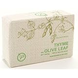 Paddywax Eco Green 7-Ounce Triple-Milled Shea Butter Soap, Thyme and Olive Leaf