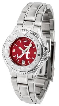 Alabama Crimson Tide UA NCAA Womens Steel Anochrome Watch
