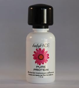 Grow Long Hair! Babyface Pure Protein Keratin Treatment Hair Repair / Collagen Protein Damaged Hair Professional Treatment Conditioner - 6 Month Supply!