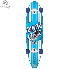 Santa Cruz Wingnut Blue Sk8 Completes 8.6 in 32.4 in Cruzer Santa Cruz Skate by 