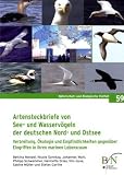 Produkt-Bild: Artensteckbriefe von See- und Wasserv&ouml;geln der deutschen Nord- und Ostsee: Verbreitung, &Ouml;kologie und Empfindlichkeiten gegen&uuml;ber Eingriffen in ihren marinen Lebensraum