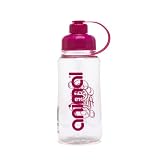 Animal Womens Girls Sports Water Bottle Re-Useable - Kimreebee Pink Clear
