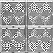 2' x 2' TIN CEILING PANEL DECO DIAMONDS NAIL UP-CLEAR