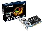 Gigabyte NVIDIA GT520 810MHz Graphics Card (1GB, 64-bit, DVI-I, HDMI, VGA, PCI Express 2.0)