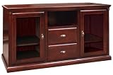 Kathy Ireland Home by Martin, HCR363, Huntington Club Entertainment Tall Console for Flat Panel TVs- EWAS