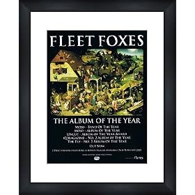 FLEET FOXES Album of the Year - Framed Original Advert