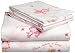 Pike Street 135-Gram Printed Flannel Twin Sheet Set, Princess