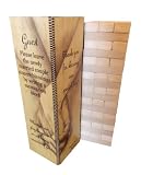 Wedding Guest Book Alternative: Wedding Tower Building Blocks 80 Piece