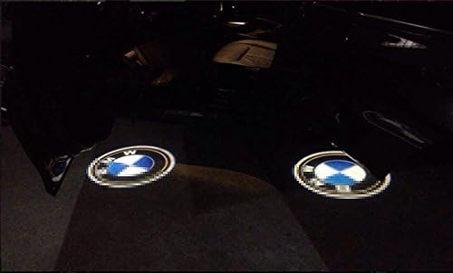 2pcs LED Led Light Shadow Car Door Step Welcome Projector for BMW E46 E39 X5 Gt