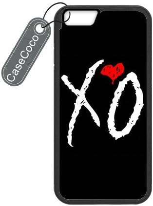 CASECOCO() The Weeknd iPhone 6 Case - Protective Hard Back / Black PC Sides Case for iPhone 6 (4.7-inch)