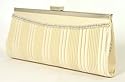 Luxus Abendtasche, Clutch-Tasche, Hochzeittasche, creme